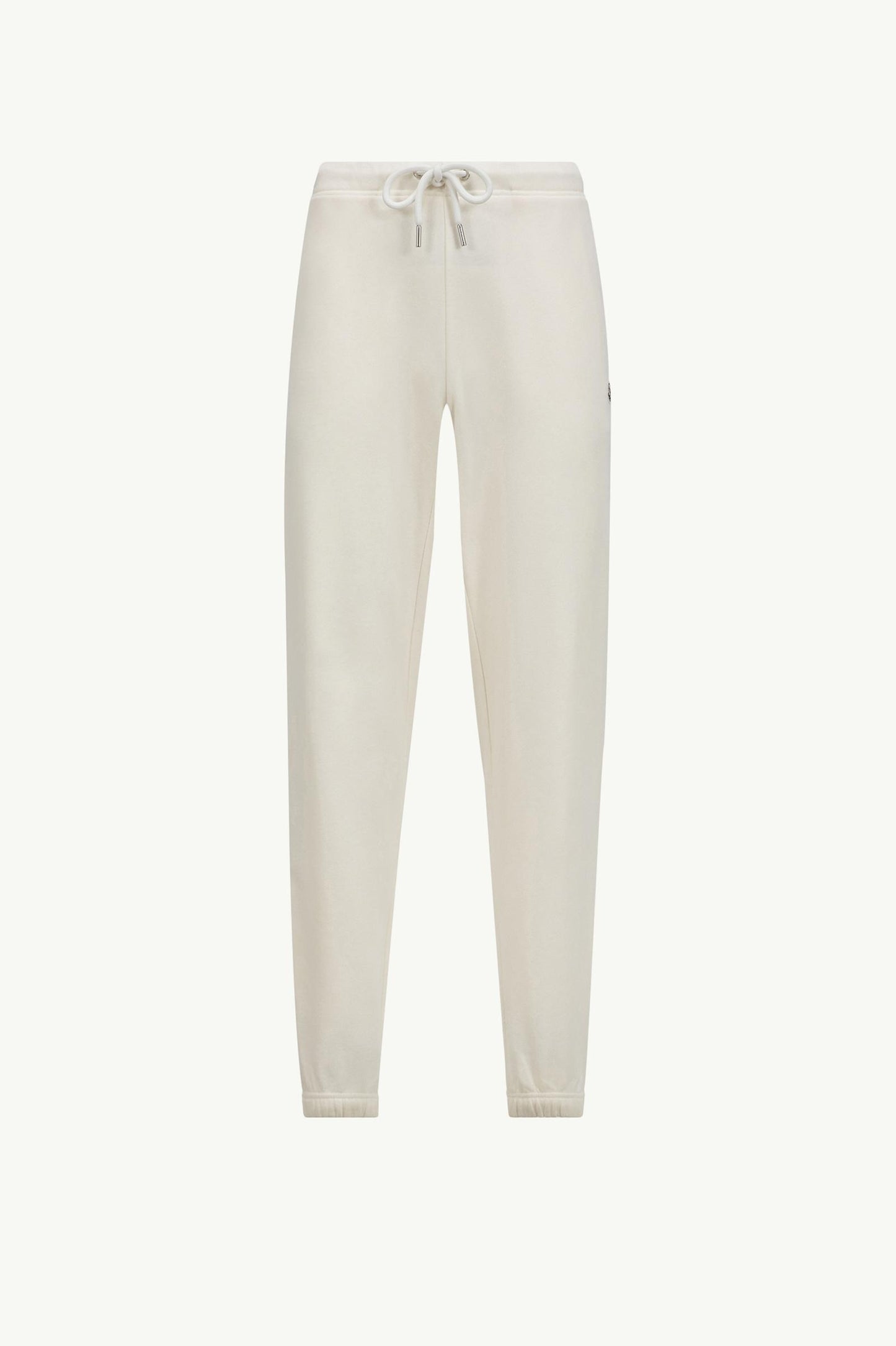 Logo Patch Cotton Track Pants