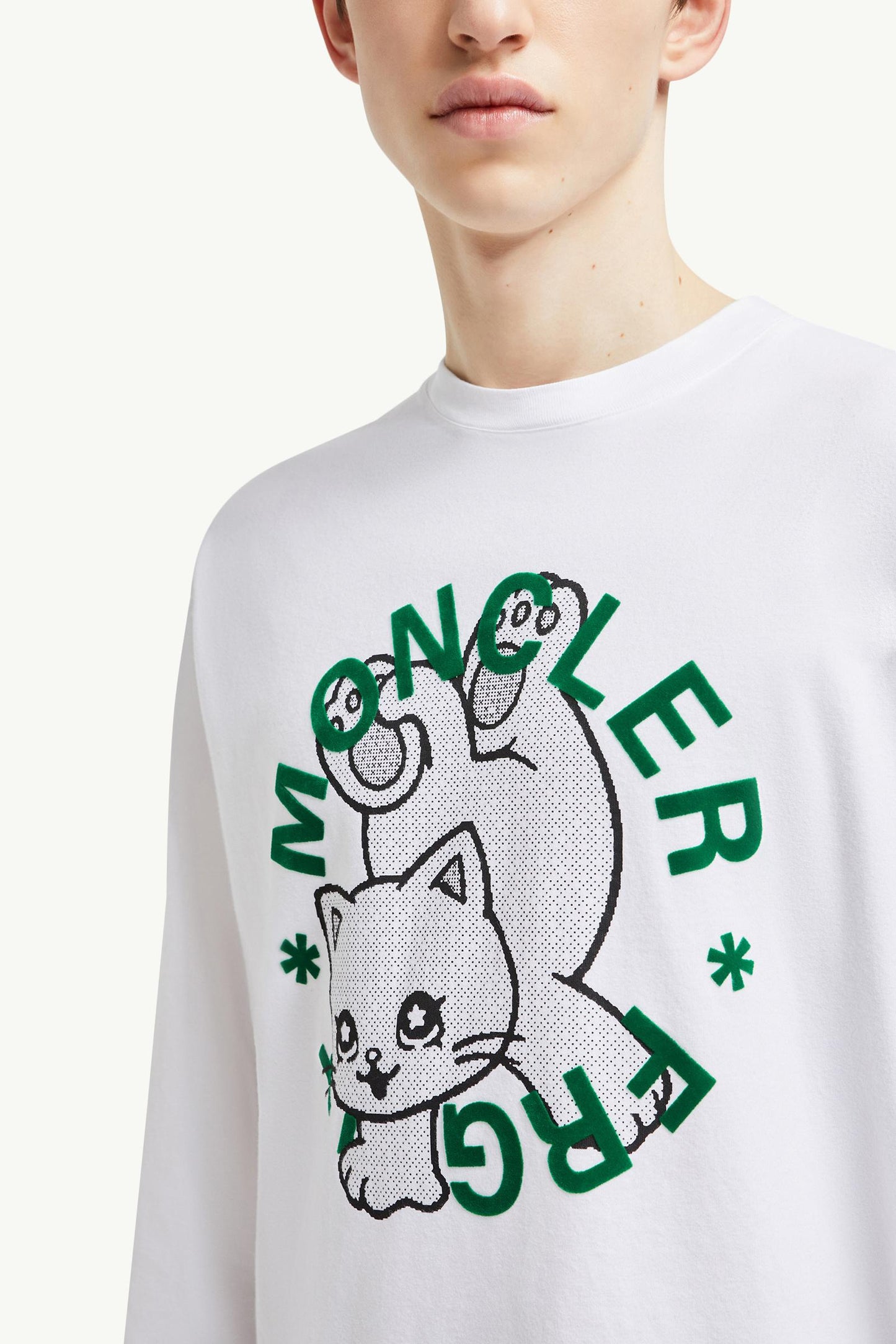 MC x FRGMT Cartoon Logo Long Sleeve T-Shirt