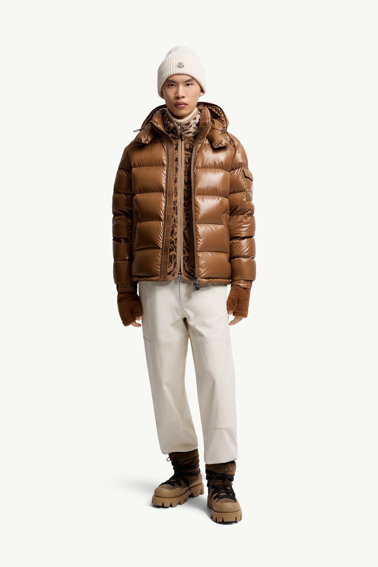 MC Maya Hooded Short Down Jacket