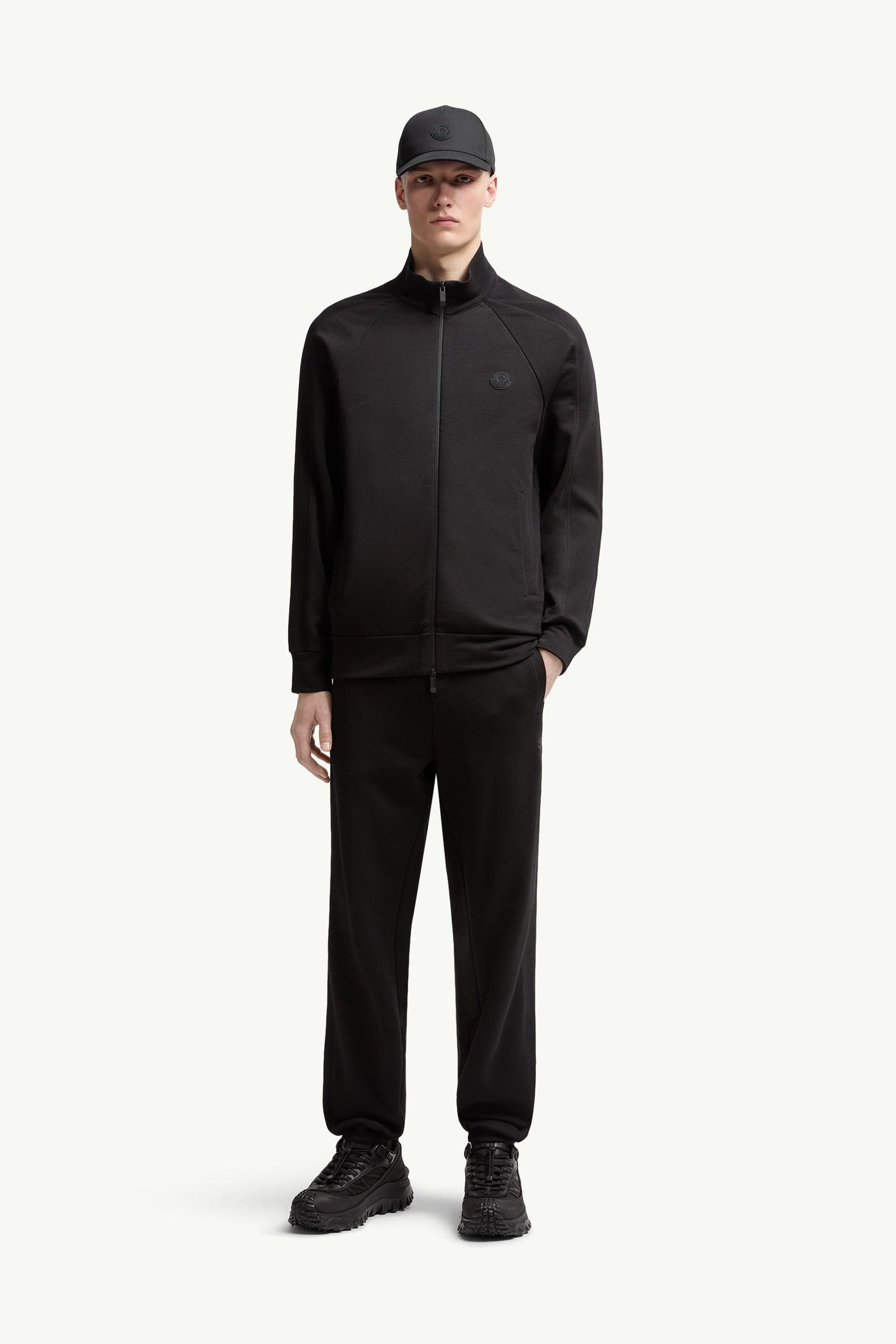 Cotton Zip-Up Sweatshirt