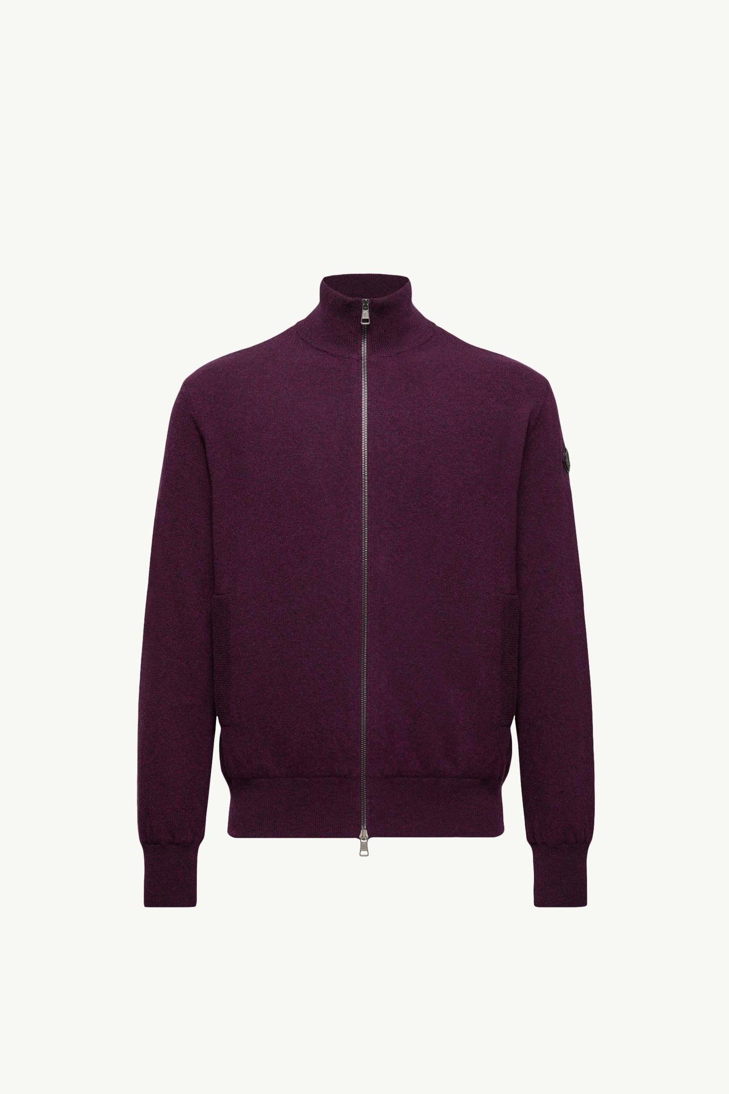 Wool & Cashmere Zip-Up Cardigan