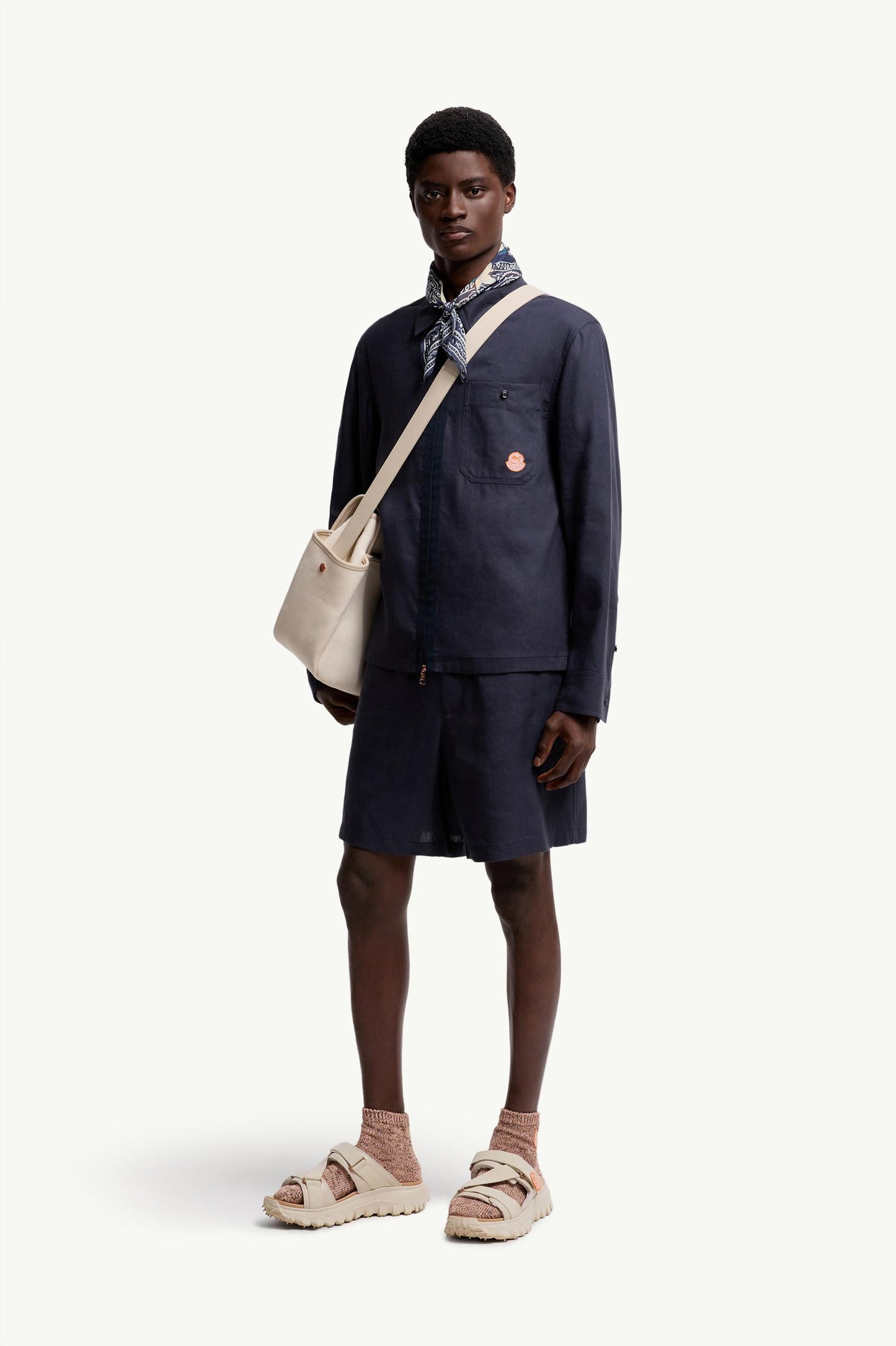 MC x Gilga Farm by Donald Glover Linen Blend Shorts