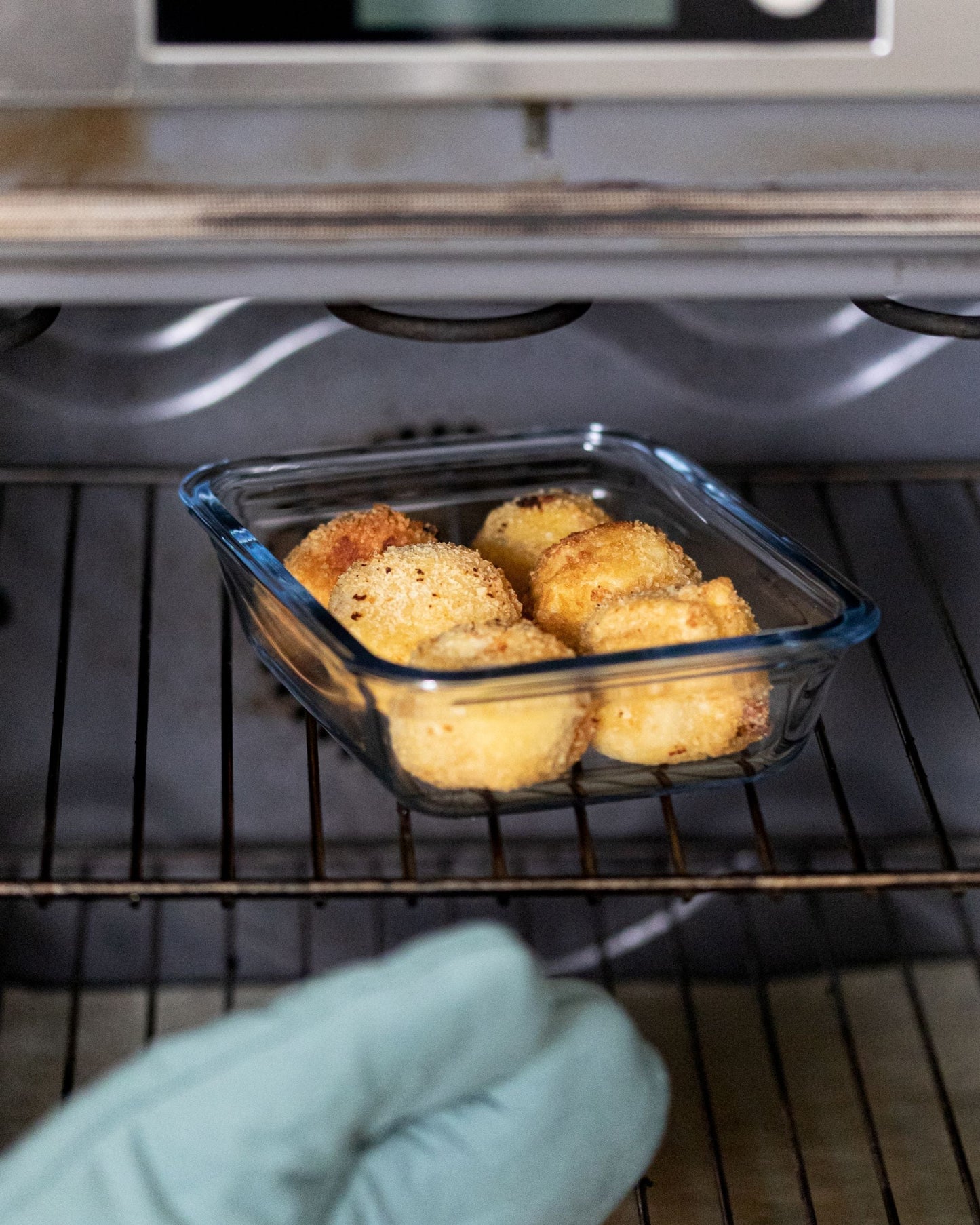 Square glass dish with watertight lid - Cook  Go
