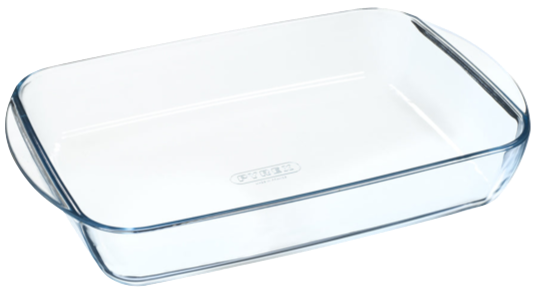 Rectangular glass baking dish - special for lasagne