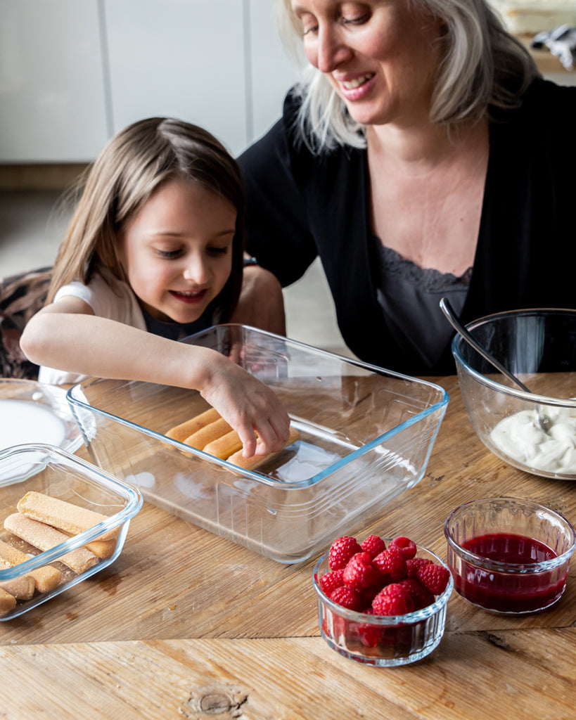 Cook  Freeze - Rectangular glass dish with special freezer lid
