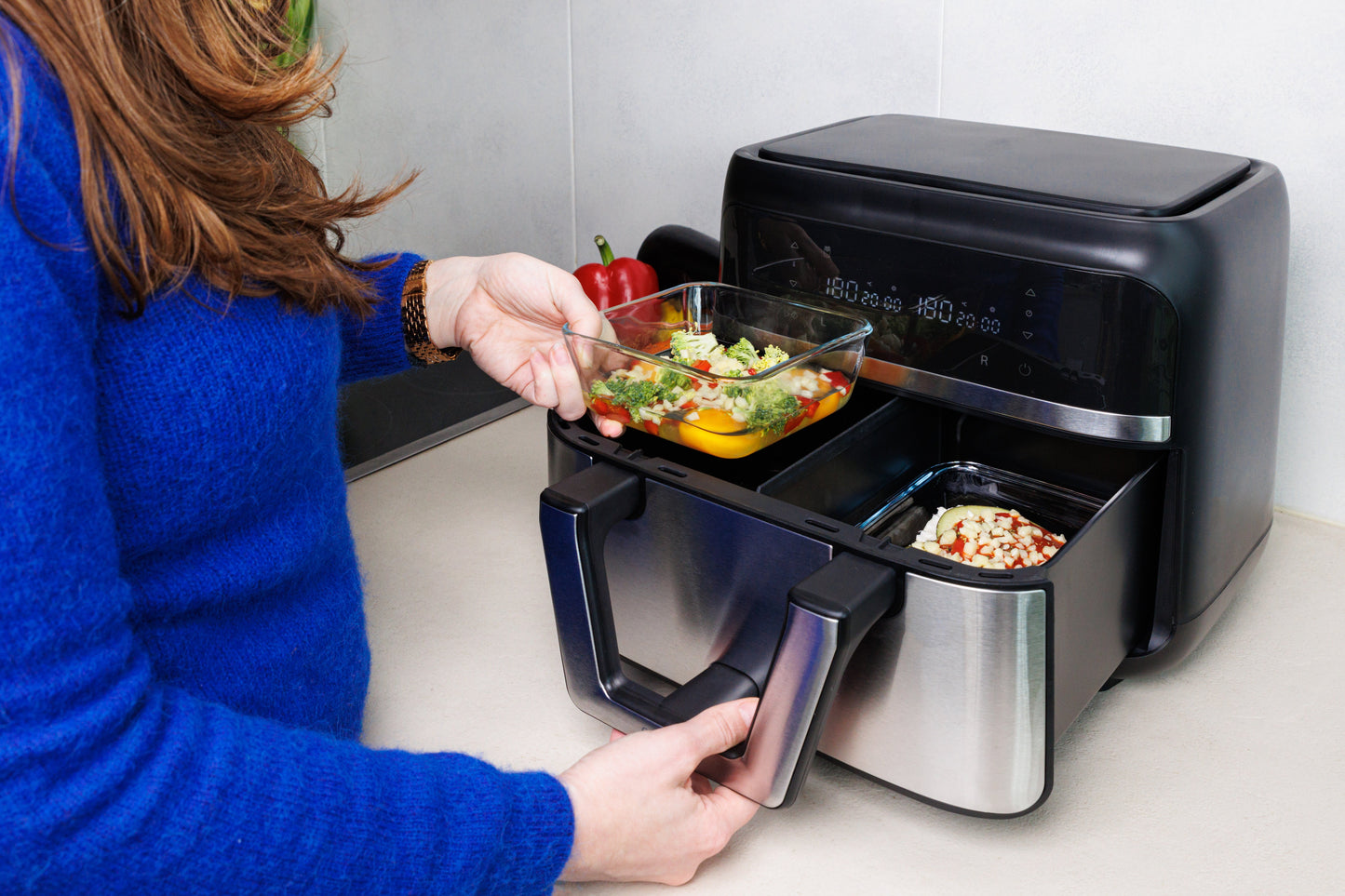 Glass dish - Air fryer compatible